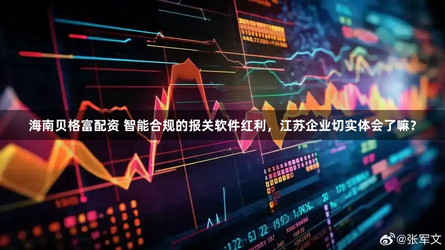 海南贝格富配资 智能合规的报关软件红利，江苏企业切实体会了嘛？